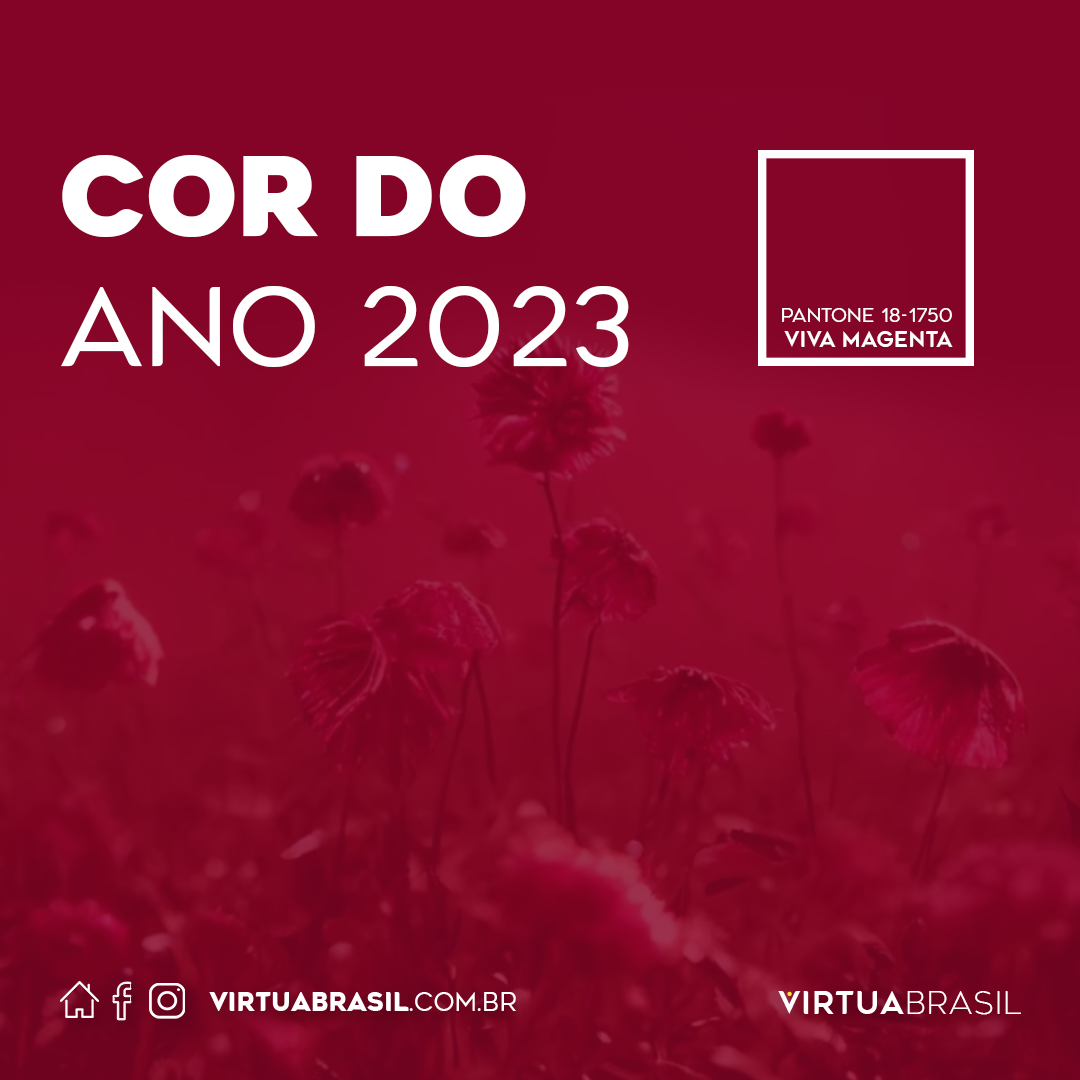 Viva Magenta é eleita pela Pantone a cor do ano para 2023 - MDL